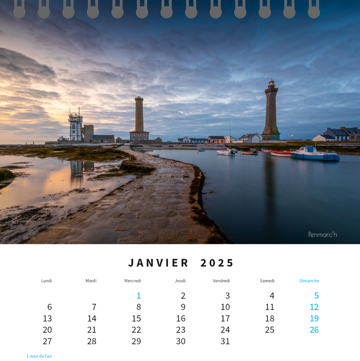 Calendrier de bureau